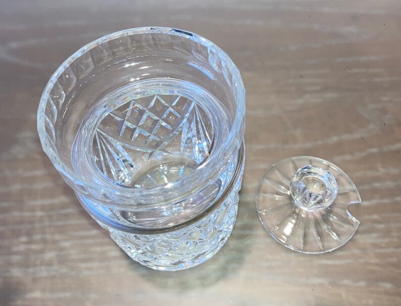 Waterford Jam and Jelly Jar Signed Waterford Jam Jar Lid Etsy
