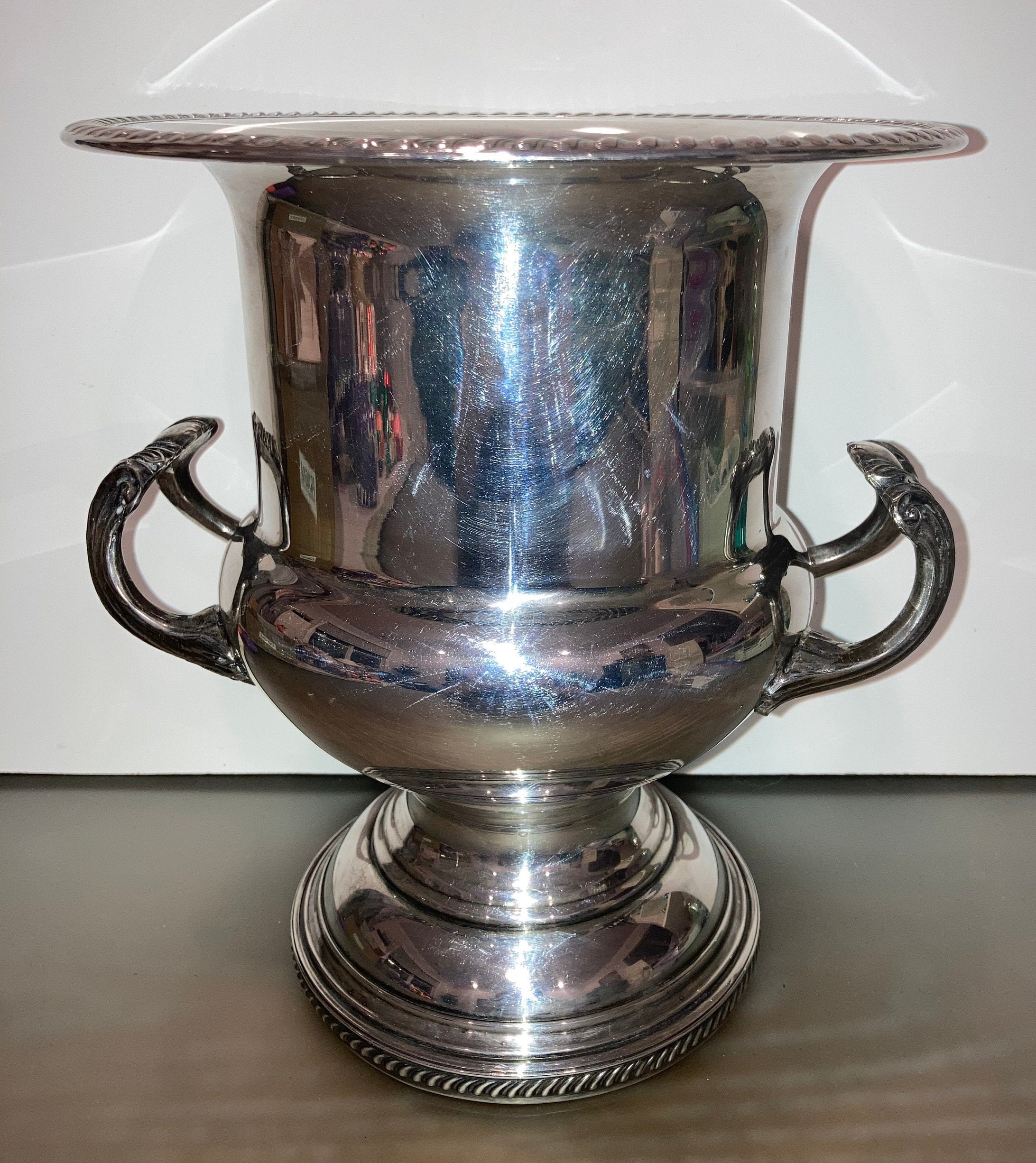 Vintage Silverplated Ice Bucket FB Rogers 4100 Champagne Etsy