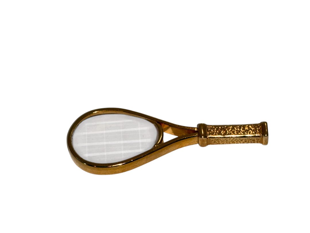 Swarovski Crystal Memories Tennisschläger, Swarovski Crystal Gold