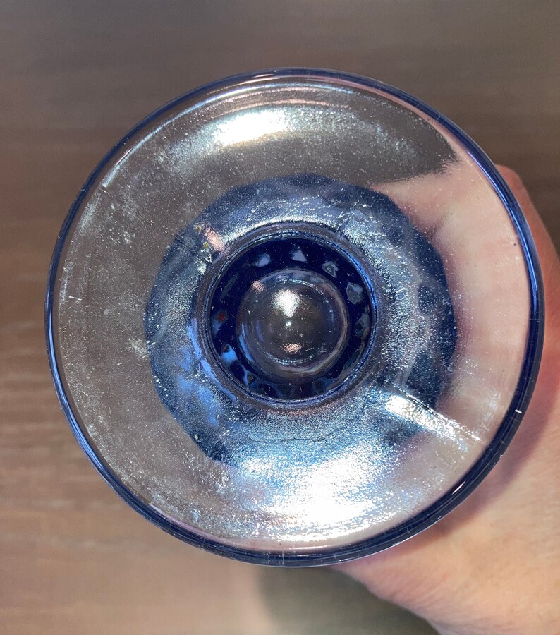 4 Vintage Indiana Whitehall Glasses Whitehall Colony Cubist Etsy