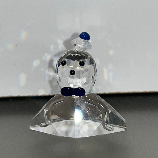 Swarovski Mini Clown, Swarovski Facet Clown, Swarovski Mini Clown Hoofd, Swarovski 1" Clown Buste, Nieuwstaat