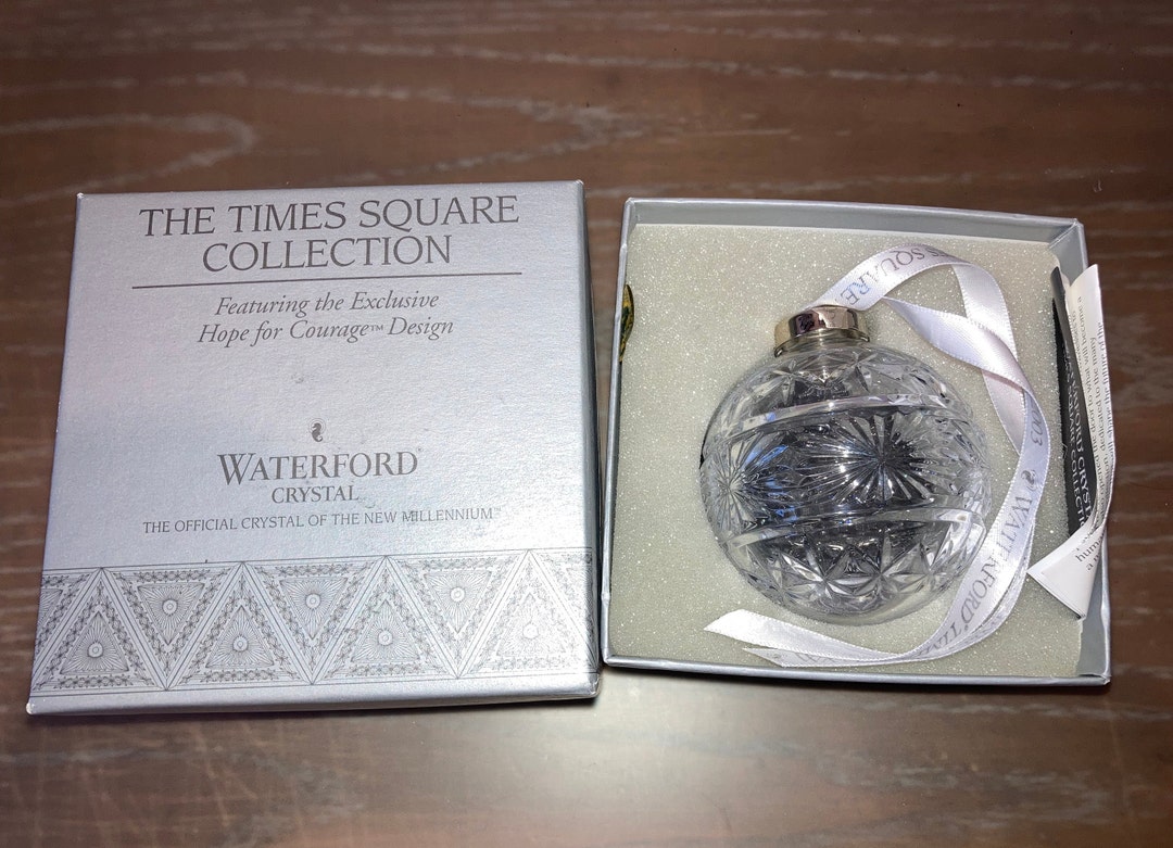 Waterford Crystal 2003 Times Square Ornament Waterford Hope Etsy 日本