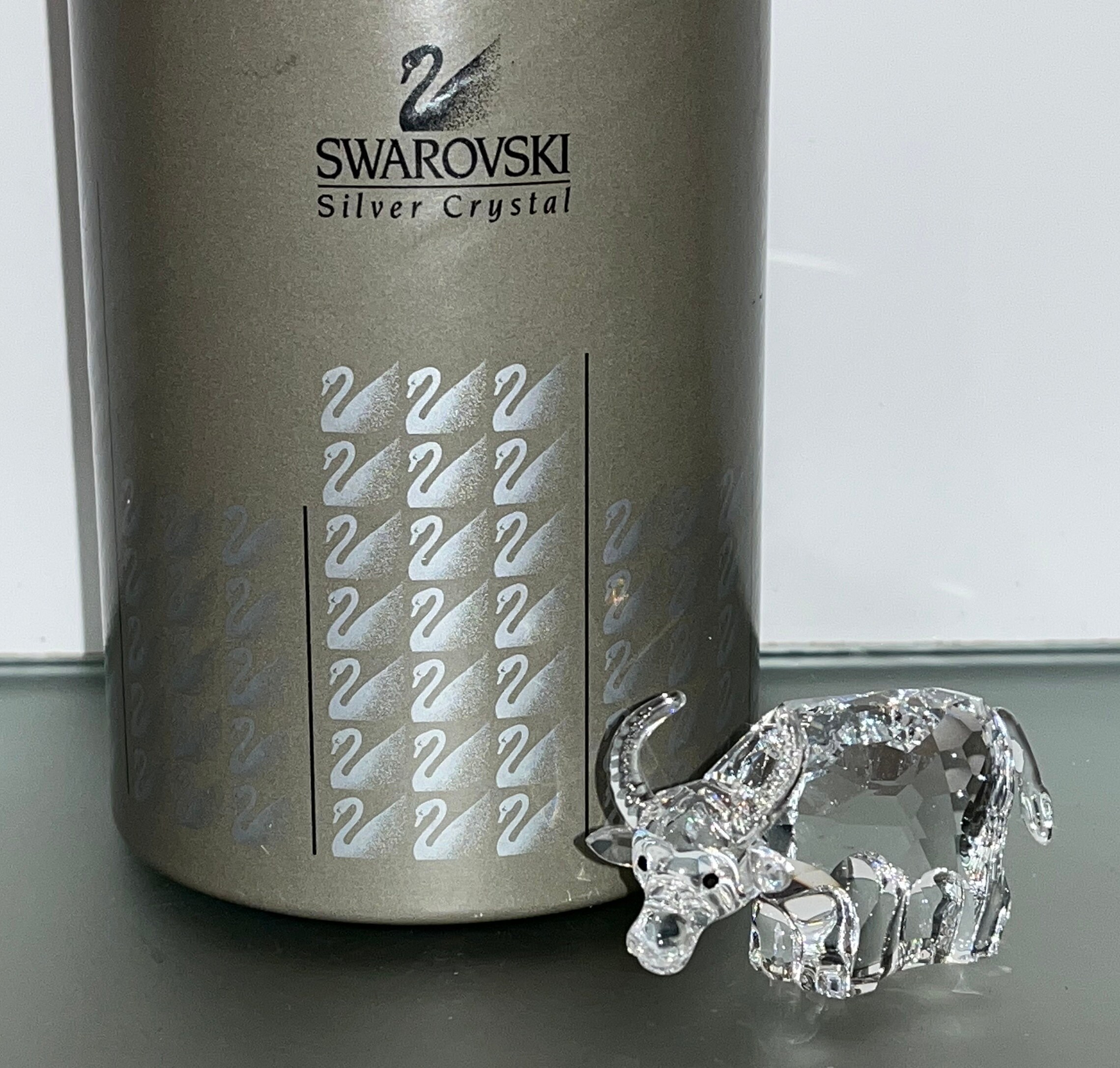 Swarovski Crystal OX Figure, Swarovski Zodiac Ox, Swarovski Ox