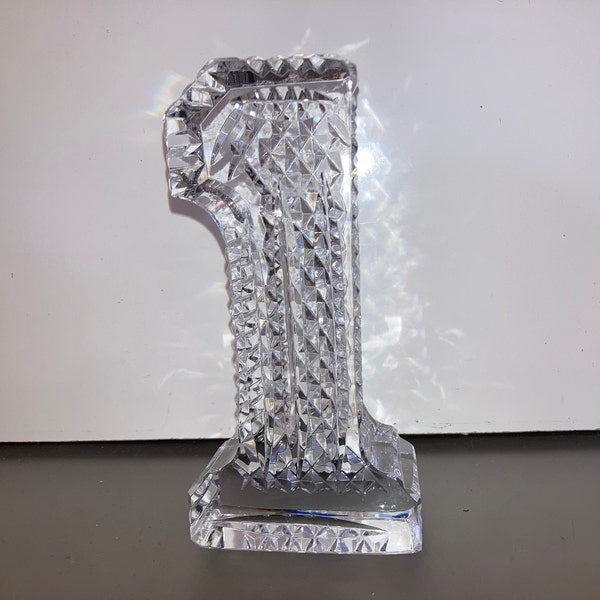 Crystal Paperweight Etsy