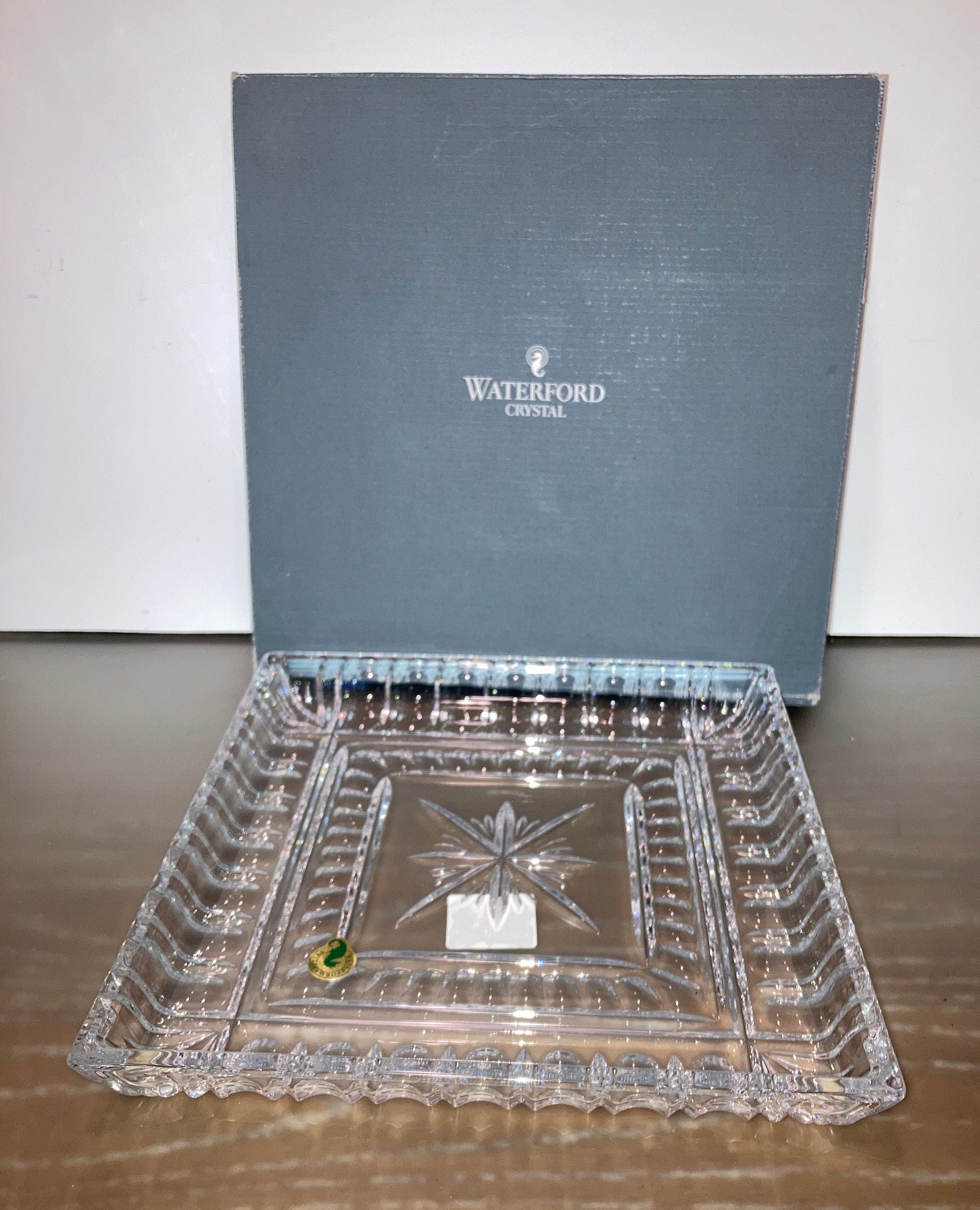 Waterford Oconnell Tray Waterford Crystal Serving Tray Etsy