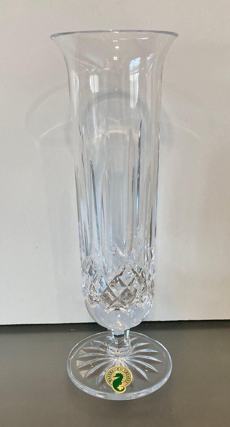 Waterford 8 Footed Lismore Vase Crystal Waterford Etsy