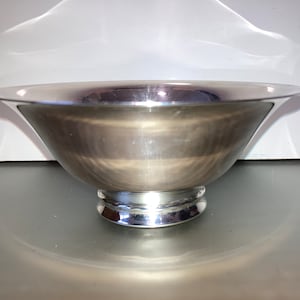 Vintage Towle Silver Plated Sauce Bowl, Vintage Towle Silver Plate Serving Bowl, Silver Serving Nut Dish, Towle Silver 6&quot; Bowl, Mint
