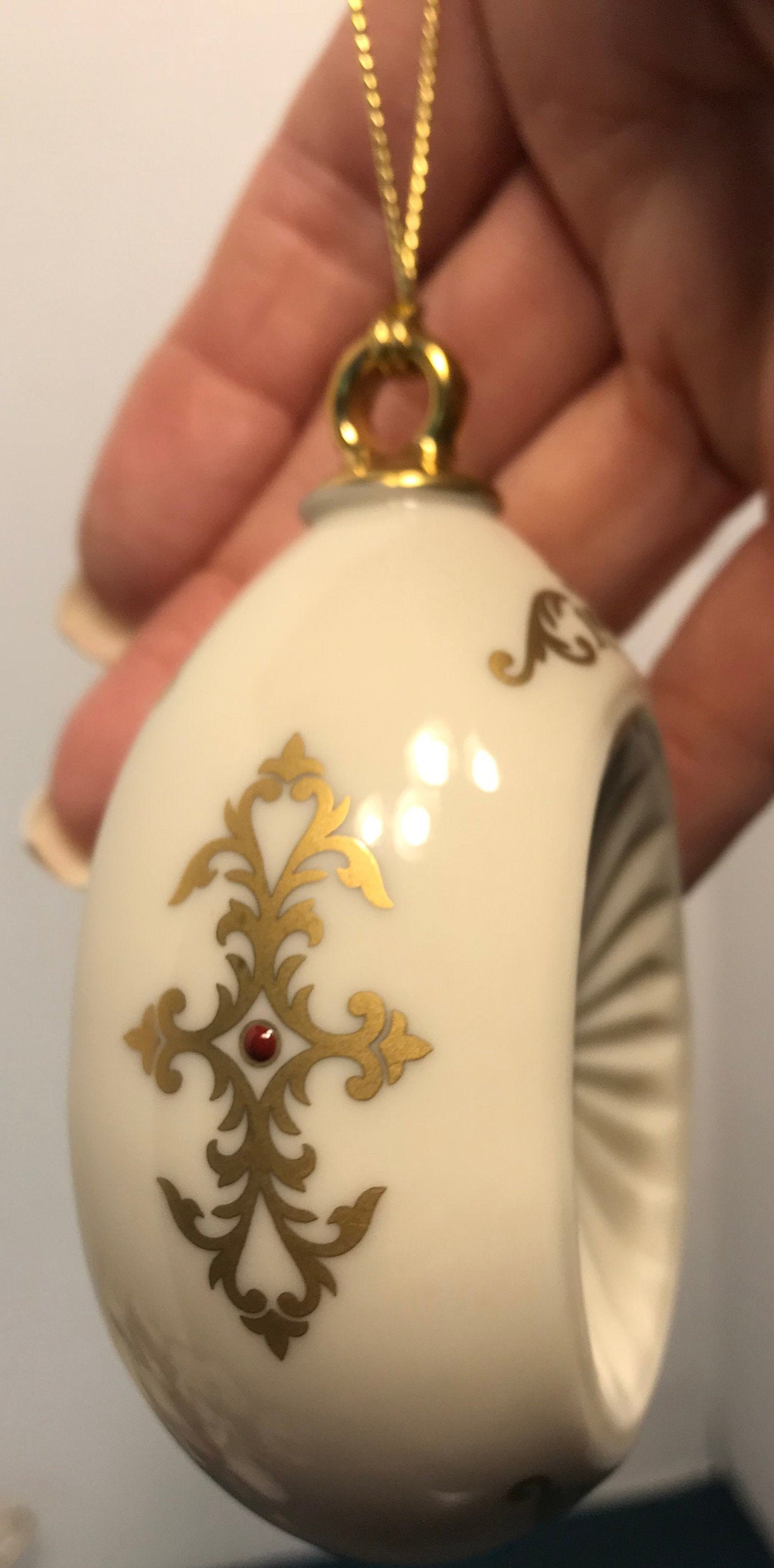 Vintage Lenox 1992 Christmas Ornament Collectible Lenox Etsy