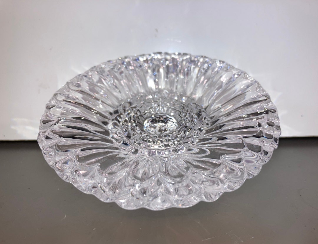 Waterford Crystal Gerber Daisy, Waterford Flower Figure, Signed