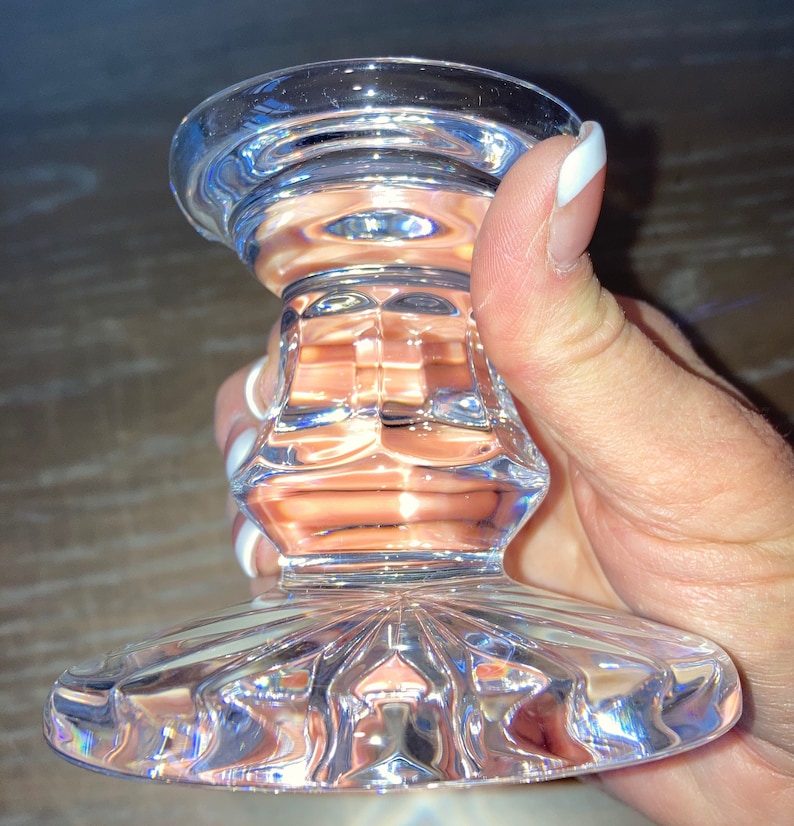 Vintage Waterford Lismore Hurricane Votive Candle Holder Etsy