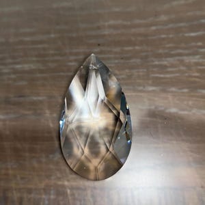3" Teardrop Prism, Large Teardrop Prism, 3" Puffy Teardrop, Multi Faceted 6" Teardrop Prism, Chandelier Crystal, Large Teardrop Prism