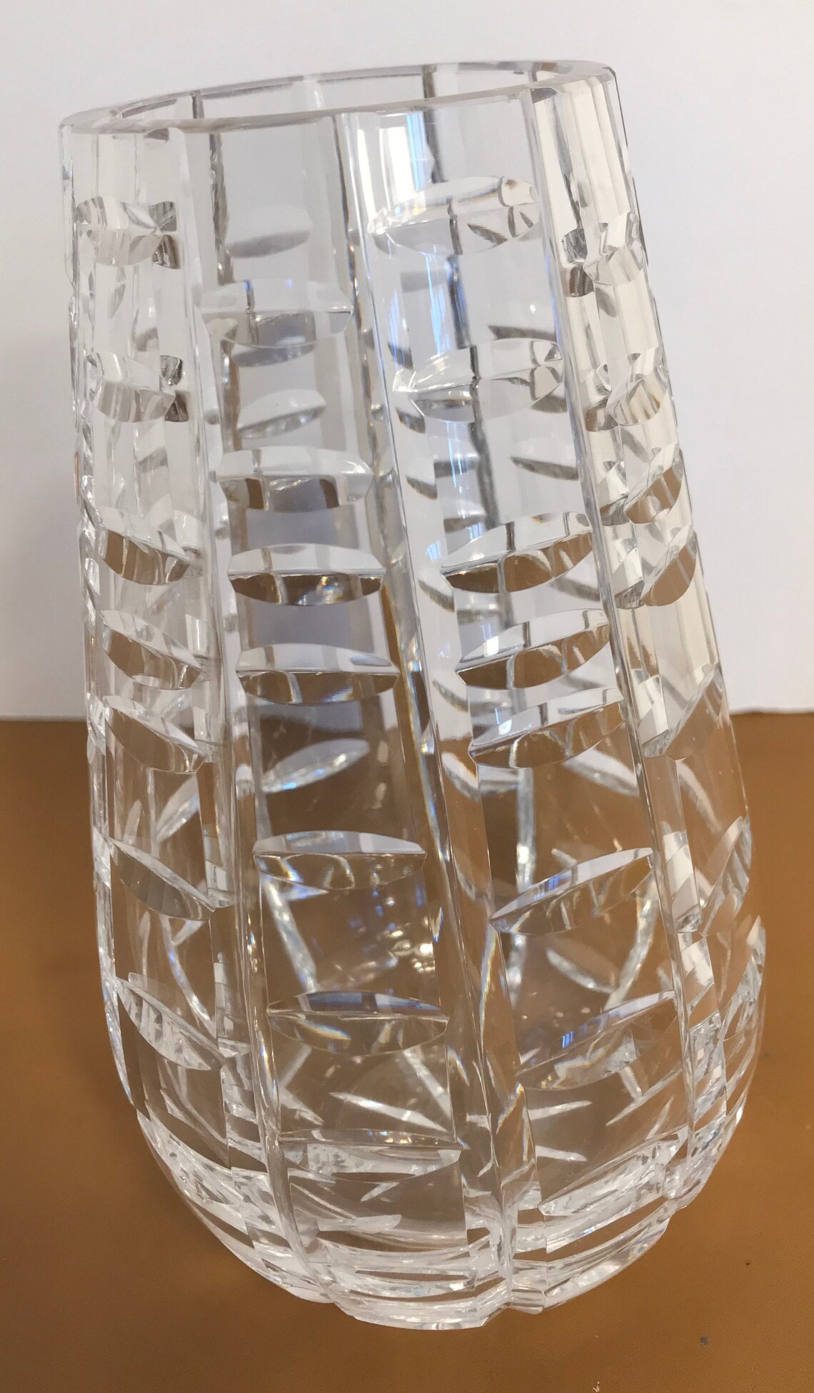 Vintage Waterford Tralee 7 Vase Crystal Waterford Etsy UK
