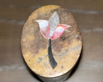 Boîte à Bijoux Ancienne En Granite - Occasion, Décoration Vintage