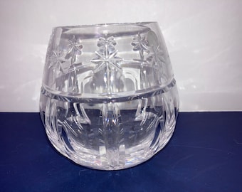 Bicchiere Waterford Snowflake Old Fashion vintage, candela votiva Waterford Stars, bicchiere da scotch Waterford Roly Polly, bicchiere da whisky, menta