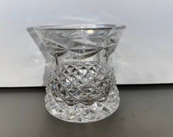 Vintage Waterford Glandore Tiny Vase, Crystal Waterford Vase, 2 1/2&quot; Tall Flower Vase, Mini Bud Vase, Glandore Cigarette, Toothpick, Mint