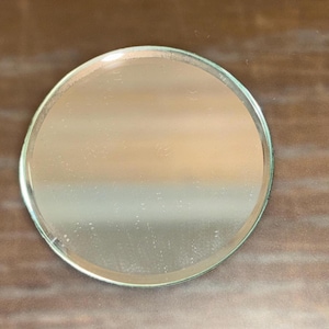 Swarovski Round Mirror, 2&quot; Beveled Mirror for Swarovski Figure, Round Mirror, Beveled Mirror, Mint