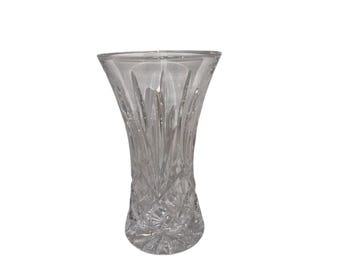 Jarrón Waterford Ashbourne de 18 cm, florero Waterford Ashbourne, jarrón de cristal acampanado Waterford, jarrón Waterford, firmado Waterford, LEER