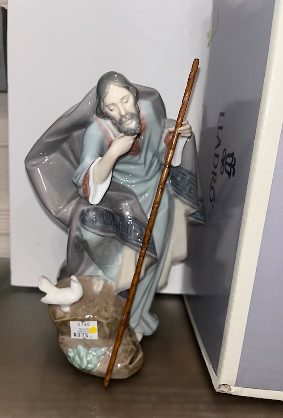 Lladro Nativity Joseph, Retired Lladro Nativity Joseph, Lladro