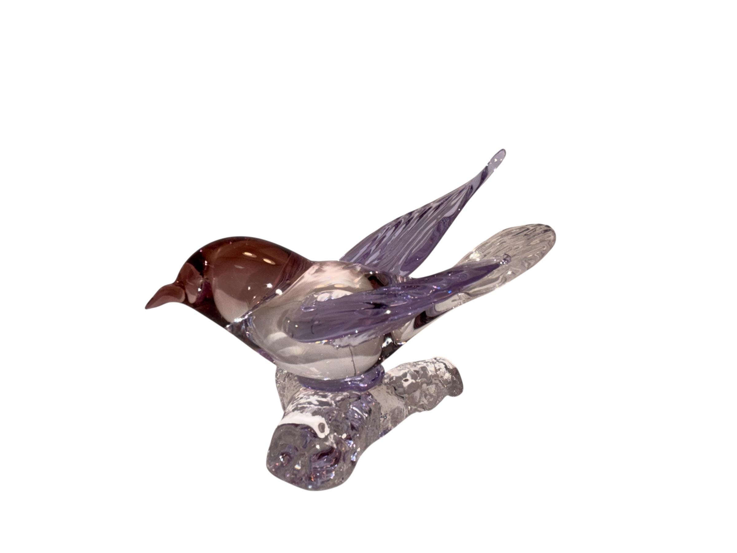 Salviati｜murano｜ガラスオブジェクト｜くちばし破損有｜鳥｜ Salviati｜murano｜ガラスオブジェクト｜くちばし破損有｜鳥