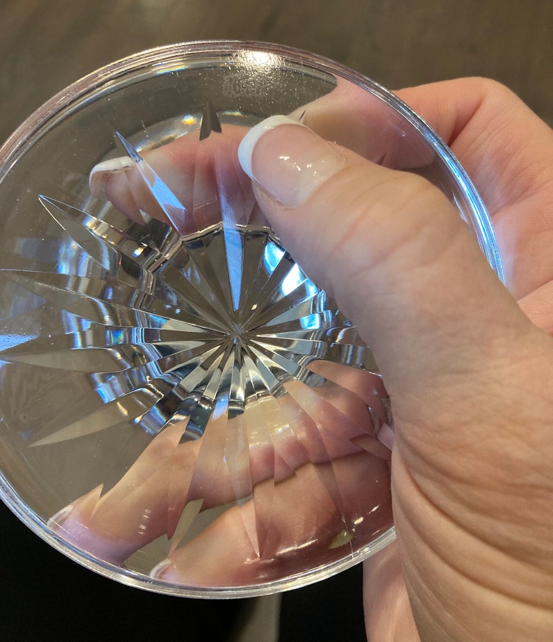 Vintage Waterford Lismore Hurricane Votive Candle Holder Etsy