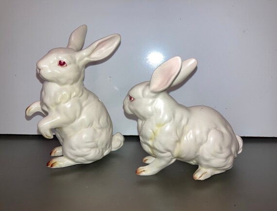 Vintage lefton rabbits Clearance
