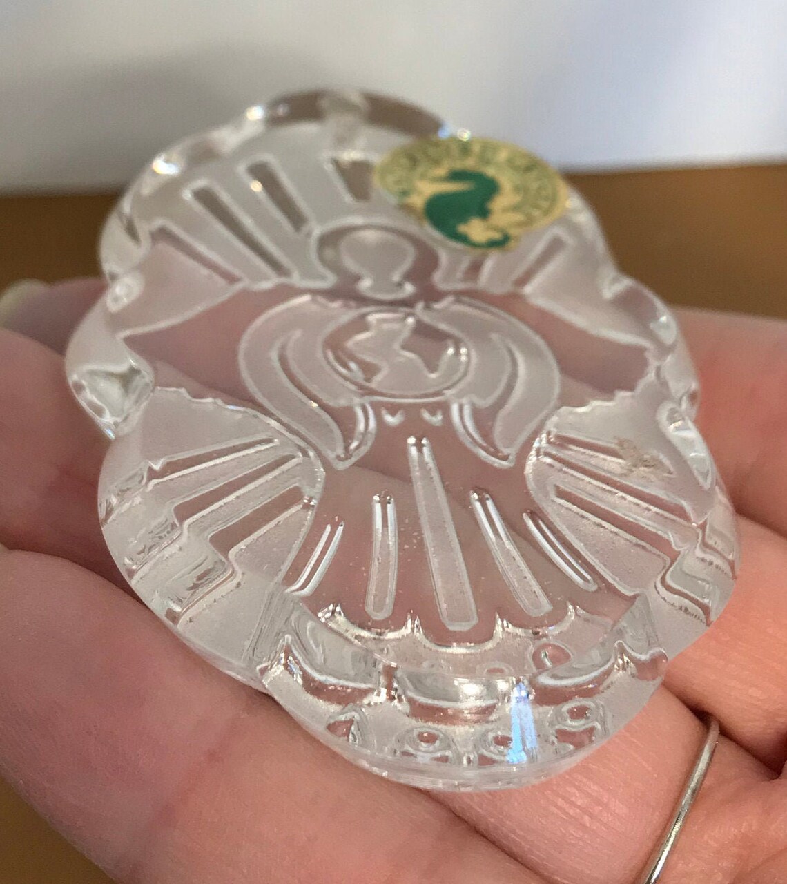 Vintage 1999 Waterford Crystal Christmas 1999 Ornament, Waterford Angel ...