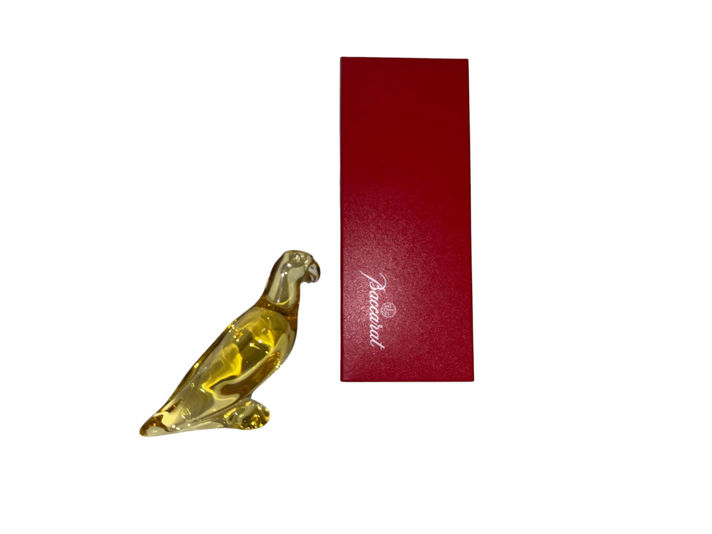 Baccarat Parrot - Etsy