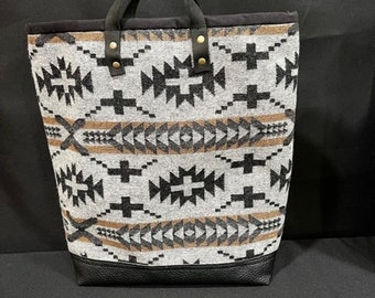Handmade Northwest Inspired Book Bag
