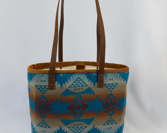 Handmade Northwest Inspired Tote Bag
