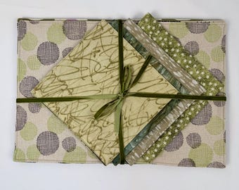 Placemat and napkin set of 4