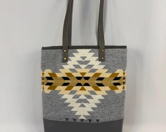 Handmade Northwest Inspired Tote Bag