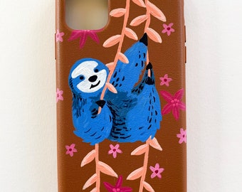 Hang-In-There Sloth iPhone 11/XR Case