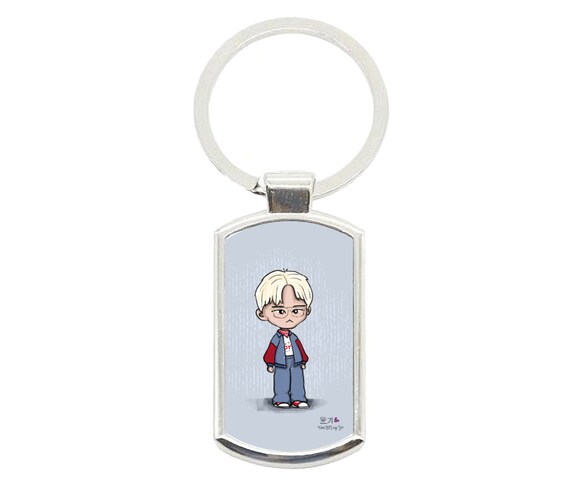 Bts chibi keychain sale