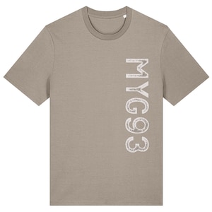 MYG93 tshirt, Min Yoongi tee, BTS fan gift, bangtan shirt, kpop merch, minimalist SUGA top