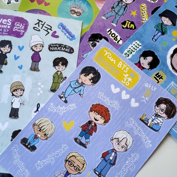 BTS 君に届く スクラップブックSCRAP BOOK ミニフォト ステッカー BTS