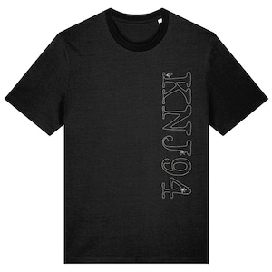 KNJ94 organic cotton tee, Namjoon t-shirt, RM tshirt, BTS fan gift, ARMY merch, Namjooning, neutral crew shirt