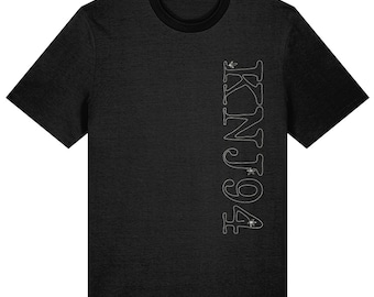 KNJ94 Bio Baumwolle T-Shirt, Minimalist BTS Fan Shirt