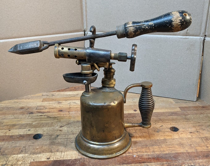Vintage Blow Torch and Soldering Iron Etsy