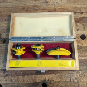 Doormakers Carbide Tipped Router Bit Set