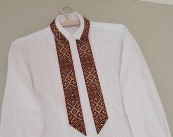 Wonderful embroidered blouse Traditional embroidery Linen shirt for women Ukrainian vyshyvanka Ukrainian style Flowered vyshyvanka