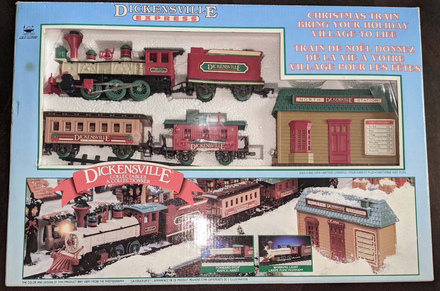 Dickensville express cheap christmas train