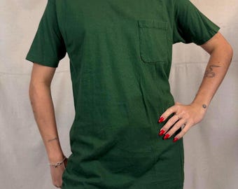 1990s Vintage GAP Original Pocket Tee Navy Blue Basic T-shirt - Etsy