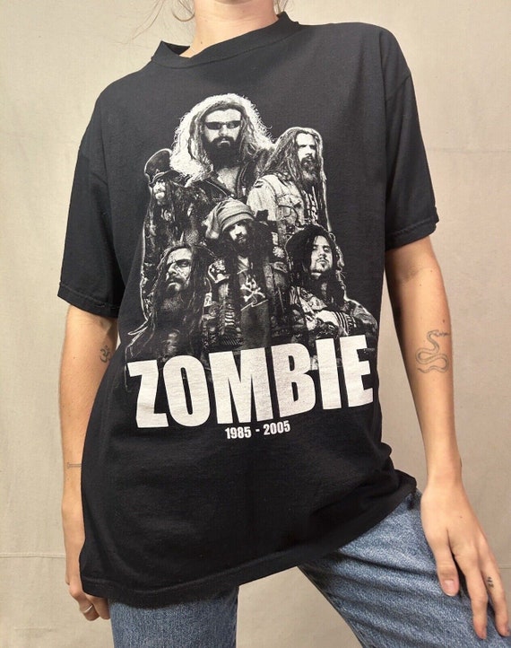 White Zombie Rob Zombie 20 Years Shirt Size Large… - image 1