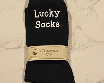 Lucky socks . Christmas gift , birthday Gift, Father’s Day, Valentine’s Day , novelty gift