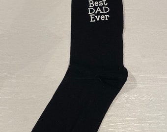 Best dad ever socks . Christmas gift , birthday Gift, Father’s Day,