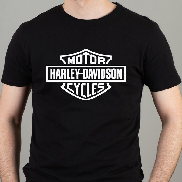 Harley Davidson T-Shirt, Motorrad-T-Shirt, cooler Biker, Biker-Vater, T-Shirt für Biker-Liebhaber
