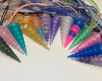 Unicorn horn necklace