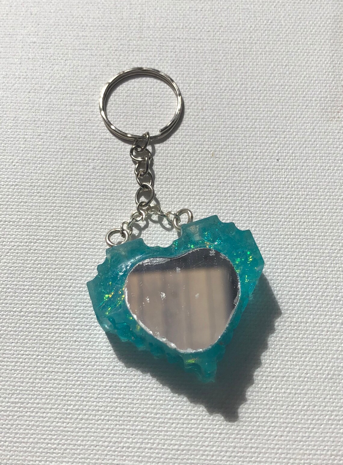 Key Chains With a Small Mirror Etsy