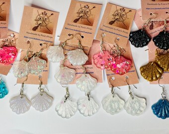 Sea shell earrings
