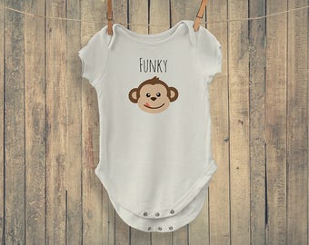 Mommy Little Banana Monkey Costume Brown Cotton Bodysuit Girls Baby Dress NB-18M 